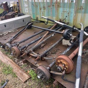 Used axles and axle parts