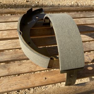Brake shoe & lining 10" x 2.25" electric, 12" x 2" electric